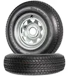 2-pk Trailer Tire On Rim