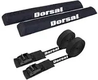 Dorsal surf board straps