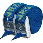 NRS 1" HD Tie-Down Straps Iconic Blue / 6'