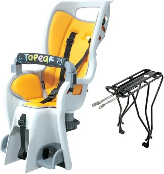 NEW Topeak BabySeat II with Disc Compatible Rack: Yellow