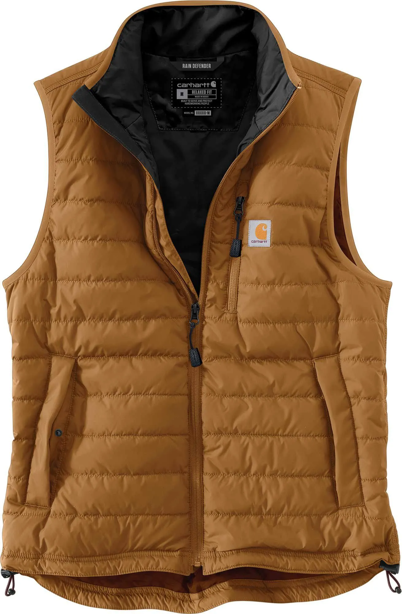 Carhartt Men's Rain Defender Relaxed Fit Lightweight Insulated Vest - Brown