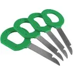 Atlin Radio Removal Tool Set for Volkswagen, Audi, and Mercedes Vehicles - 4 Pack