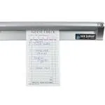 San Jamar CK6536A Aluminum 36&#034; Slide Check Rack For Restaurant Office Home