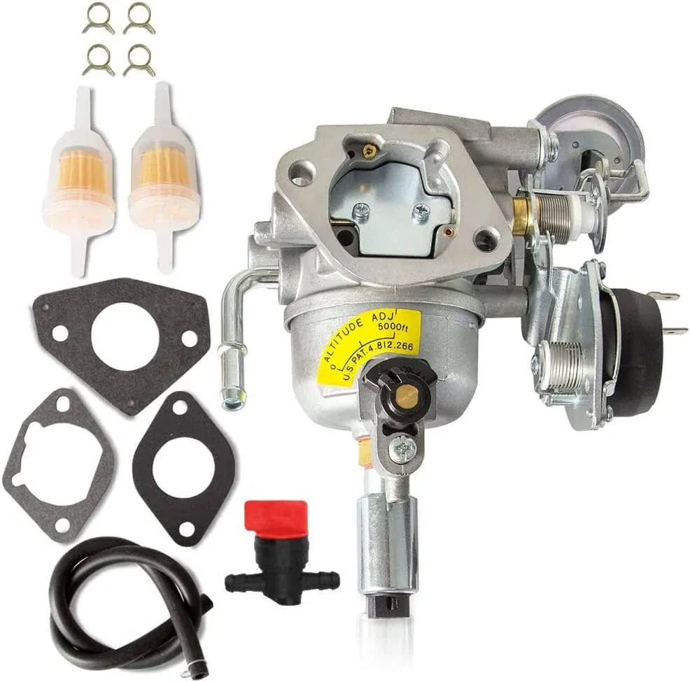 RANSOTO 5410765 Carburetor Kit Compatible with Onan QG 5500 7000 Marquis gold 5.5 HGJ Series HGJAA HGJAB HGJAC HGJAE HGJAF RV Generator Replace 146-0774 141-0983