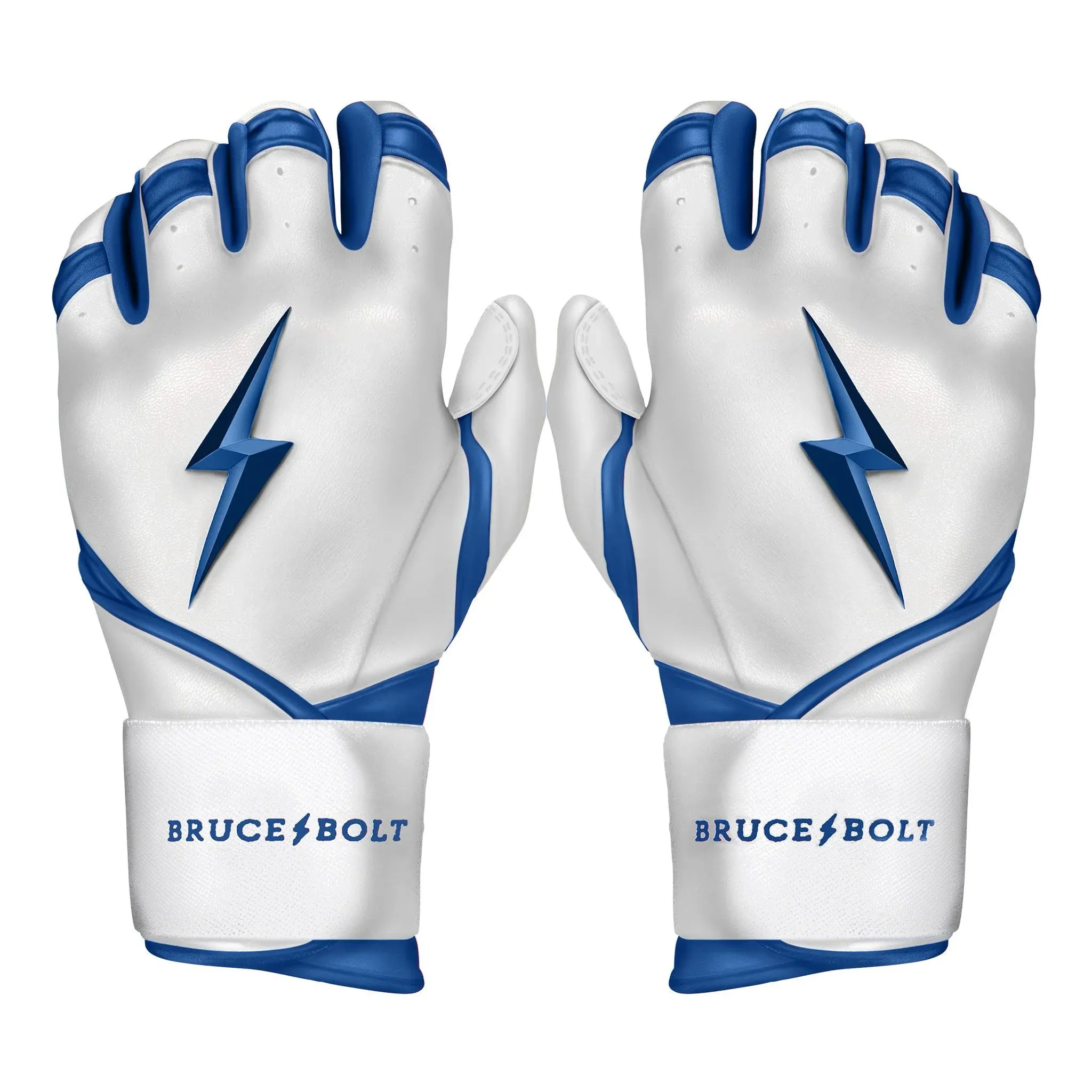 BRUCE BOLT Chrome Series Long Cuff Batting Gloves