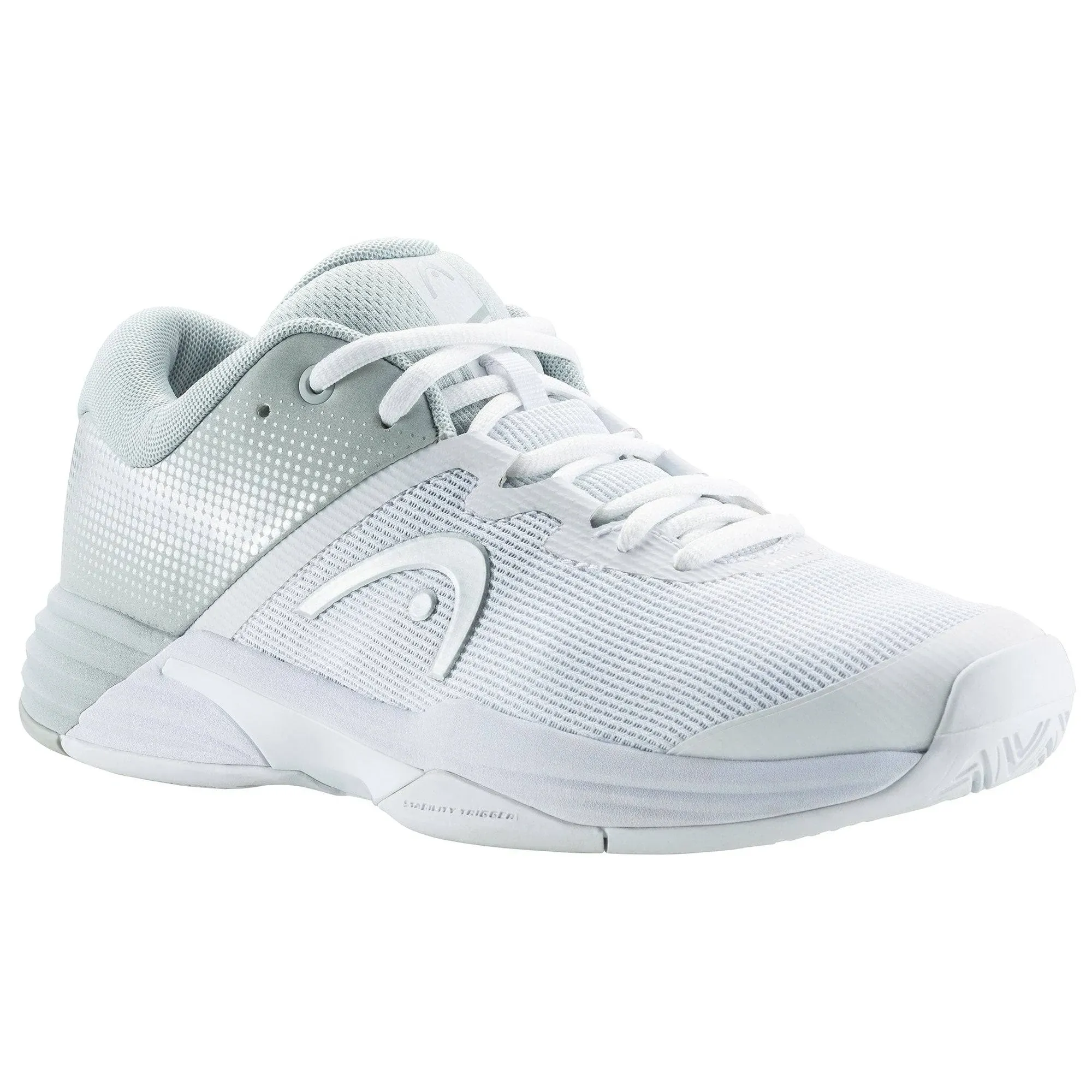 Head Women`s Revolt Evo 2.0 Tennis Shoes White and Grey