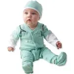 Baby Aspen, Baby M.D. Three-Piece Layette Set in"Doctor's Bag" Gift Box, 0-6 Months