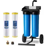 iSpring Spotless Car Wash System with Bypass Valve, Deionized Water System for Car Wash, Spot Free Car Wash for RVs, Model: WGB22BD-BP