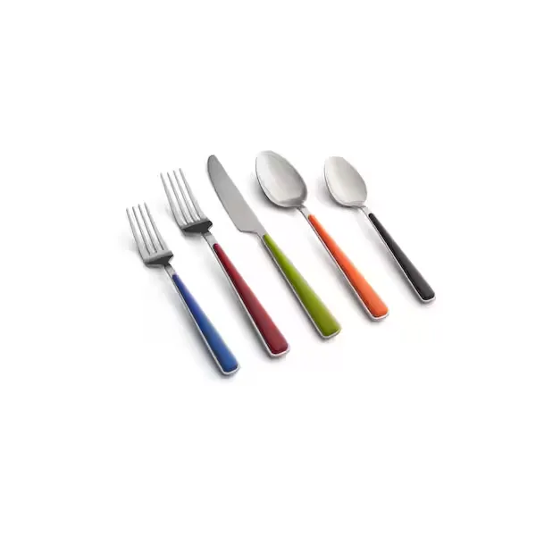 20-Piece Merengue Multicolor Flatware Set, Service for 4