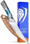 Dalstrong Fillet Knife - 6.5 inch - Valhalla Series - 9CR18MOV HC Steel - Celestial Resin & Wood Handle Kitchen Knife - Meat Cutting, Carving, Bone,