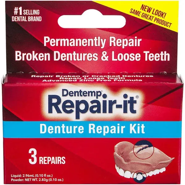 Dentemp Repair-It Denture Repair Kit