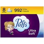 Puffs Ultra Soft Facial Tissues