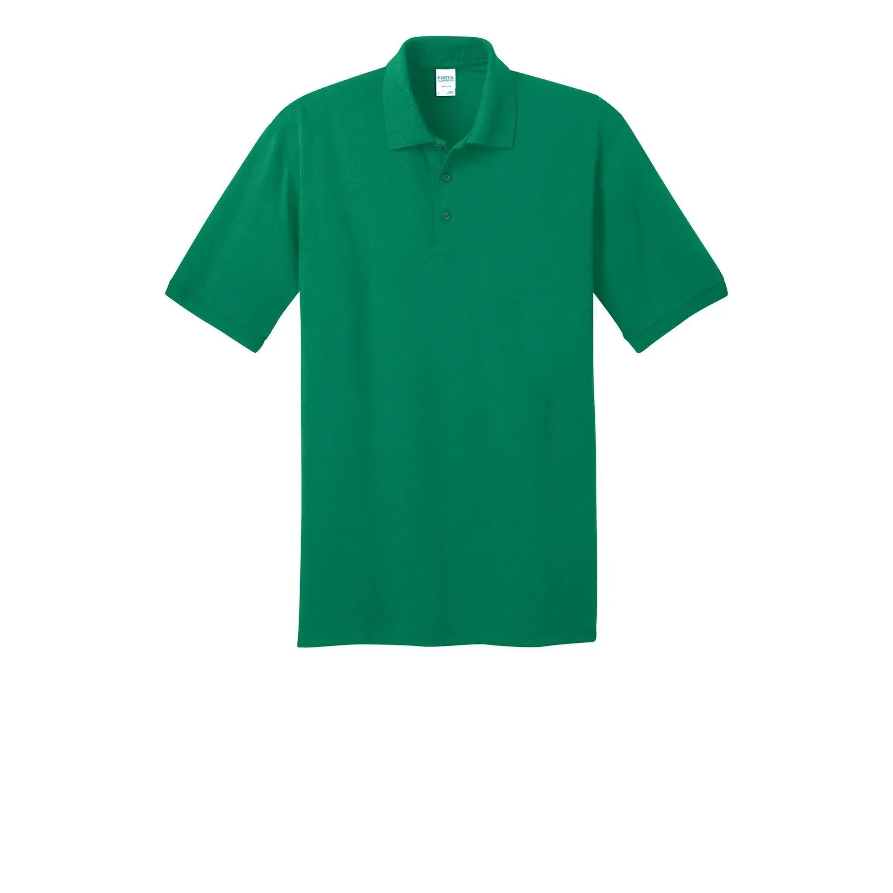 Port & Company KP55 Core Blend Jersey Knit Polo - Kelly - L