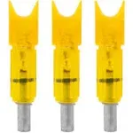 Lumenok Gold Tip Crescent Bolt End (3-Pack), Green