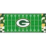 19" x 30" Green Bay Packers Uniform Green Rectangle Starter Mat