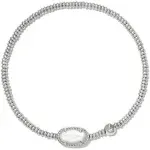 Grayson Silver Stretch Bracelet White Mop