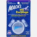 Mack's AquaBlock Earplugs, 1 Pair Purple | Ear Plugs For Swimming Cover Reusable  | eBay