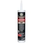 GE Supreme Silicone Kitchen & Bath Sealant - White - 10.1 oz