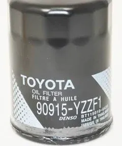 Ten(10)  90915-YZZF1 Genuine Toyota Oil Filters w/ Drain Gaskets Camry Rav4