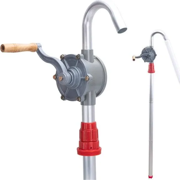 GDDGHS 55 Gallon Drum Pump, Barrel Pump 55 Gallon, Aluminum Drum Rotary Hand ...