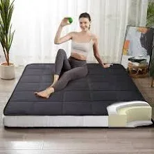 Maxyoyo 6 inch Extra Thick Floor Futon Mattress Foldable Mattress Tatami Pad Floor Mattress for Adults Floor Bed Roll Up Mattress Guest Mattress