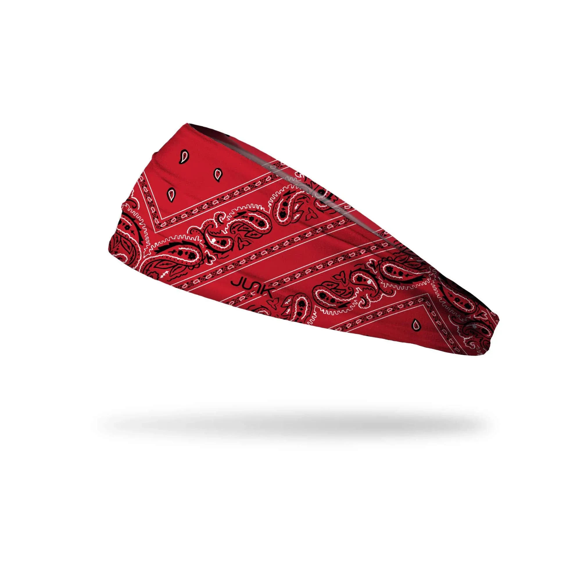 JUNK Brands unisex adult JUNK Brands Denali Big Bang Lite Headband, RED, One Size US