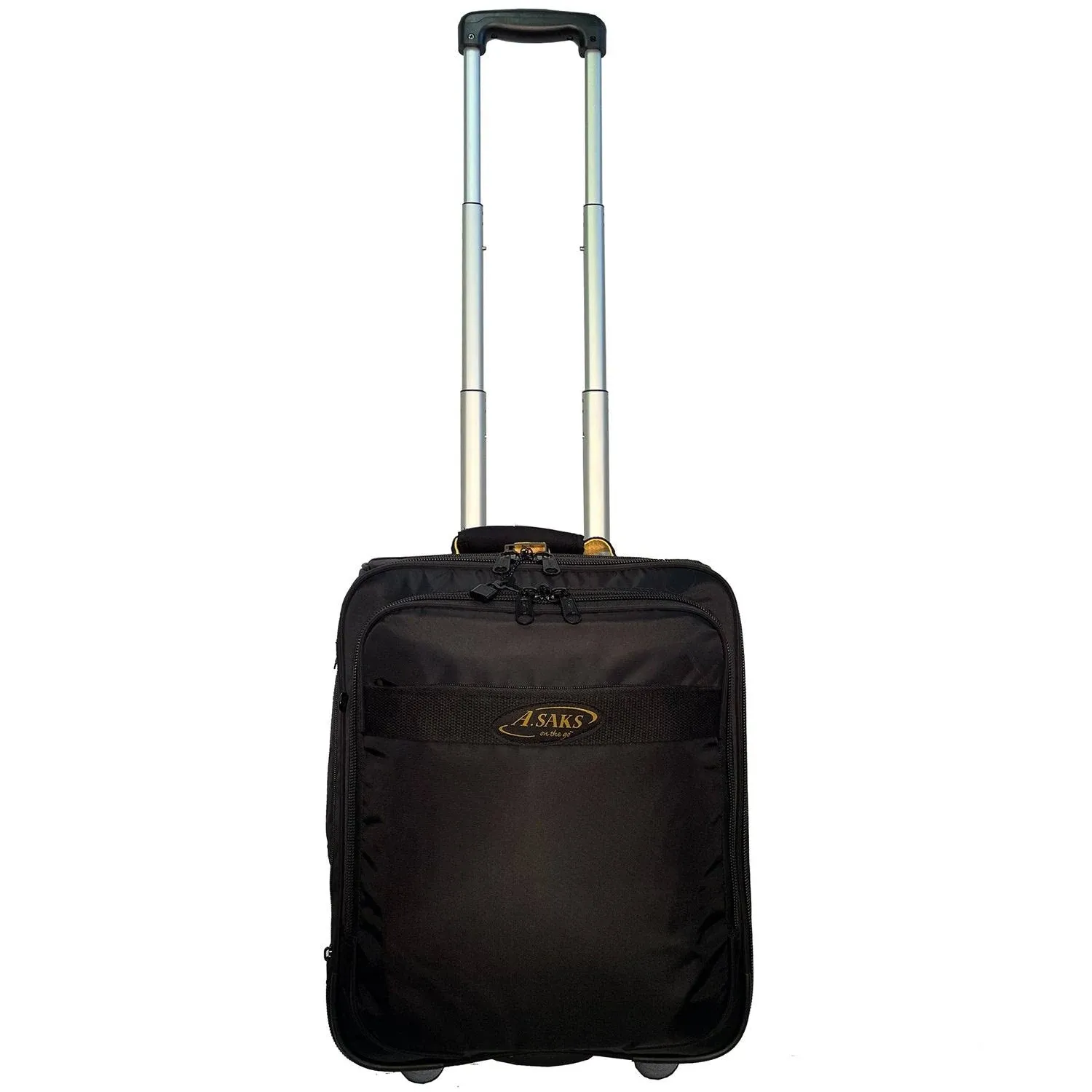 A.saks 17" Expandable Upright Under-The-Seat Carry-On