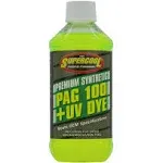 TSI Supercool P100-8D-12CP PAG 100-Viscosity Plus U/V Dye Oil - 8 oz, 12 Pack