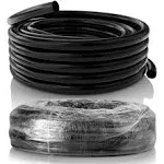 HydroMaxx Flexible Non-Toxic, BPA Free Black Vinyl Tubing - 1/2 inch ID x 5/8 inch OD x 100 ft