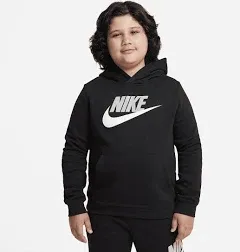 Nike Sweater Boys Large Plus Black Hoodie Pullover Comfort Outdoors Older Kids