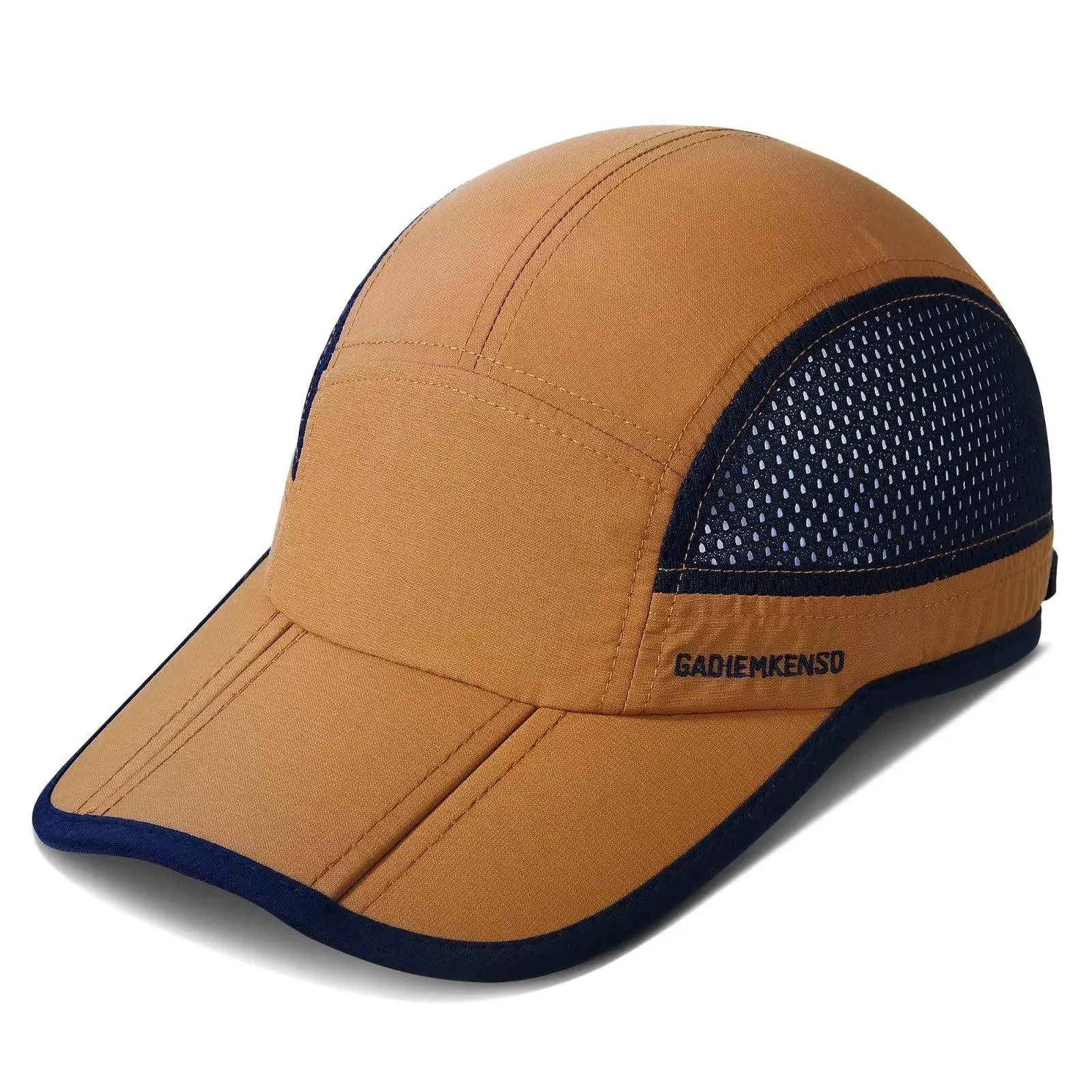 GADIEMKENSD Mens Folding Outdoor Hat Long Brim UPF 50+ Sun Protection