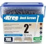 Kreg Tool SDK-C2SS-700 Screw Deck Stainless Steel 2in