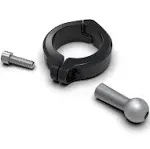 CIRO Ball Mount - Aluminum Clamp - 1-1/2" Handlebars - Black 50135