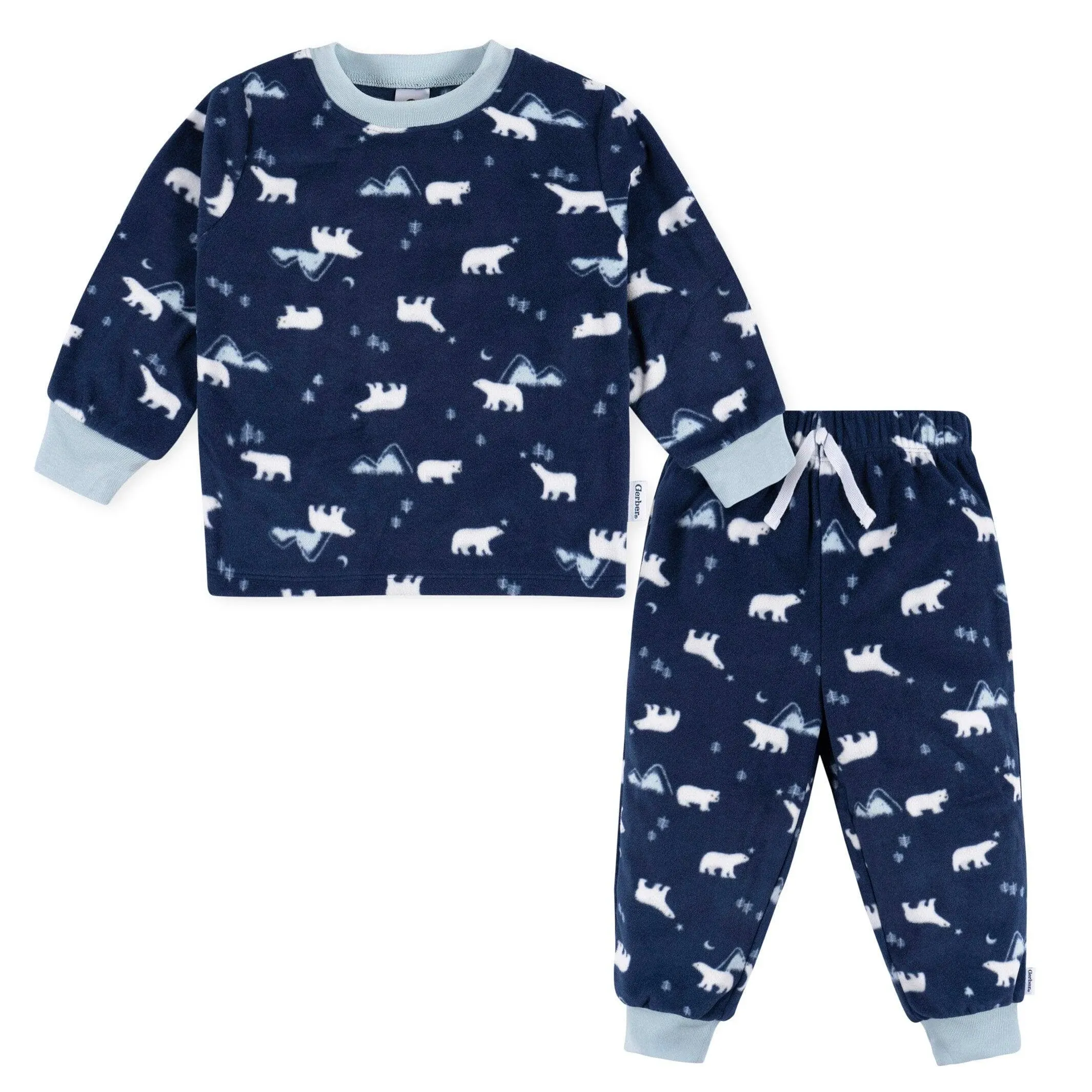 Gerber 2-Piece Baby & Baby Boys Fleece Pajamas