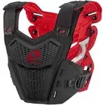 EVS F1 Roost Deflector - Black/Red - L/XL