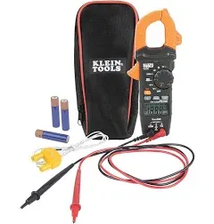 Klein Tools CL220 Digital Clamp Meter, Auto-Ranging 400 Amp AC, AC/DC Voltage