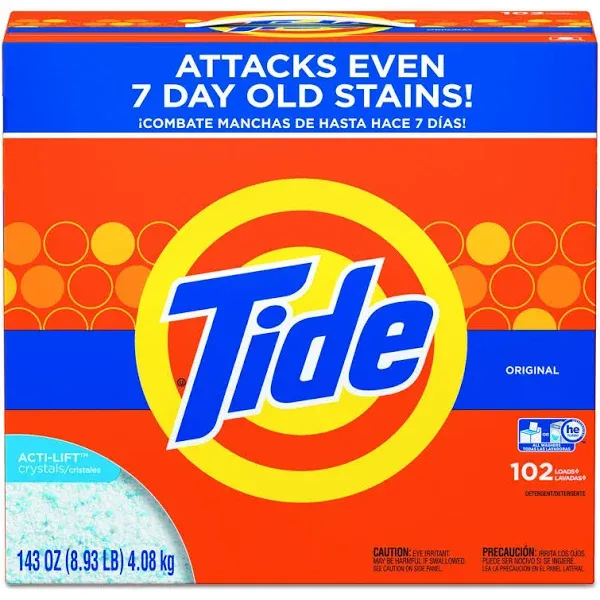 Tide Powder Laundry Detergent Original Scent