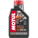 Motul 7100 4T Synthetic Oil, 4 Liter, 15W50