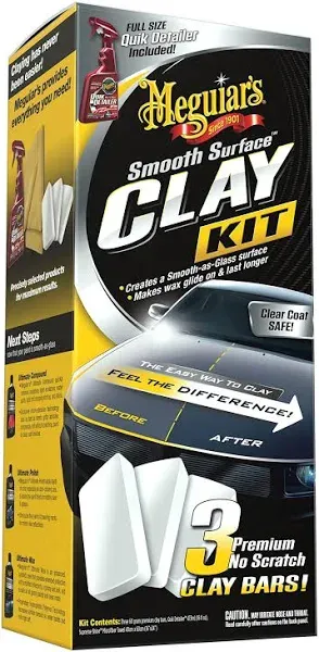 Meguiar&#039;s G191700 Smooth Surface Clay KIT