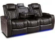 Valencia Tuscany Home Theater Seating Premium Top Grain Italian Nappa 11000 Leather