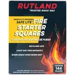 Safe Lite Fire Starter Squares (144-Pack)