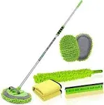 HitJOY 62'' Car Wash Brush with Long Handle