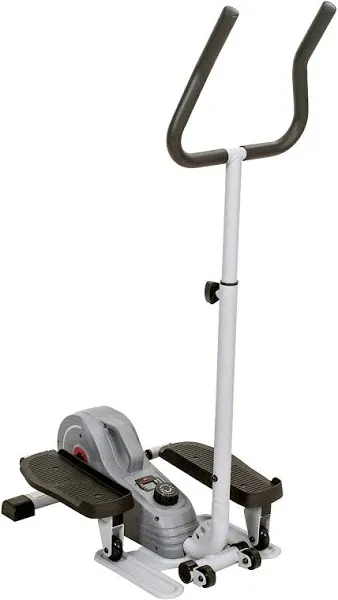 Sunny Health & Fitness Magnetic Standing Elliptical with Handlebars