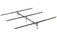 Glideaway X-Support Bed Frame Support System, Gs-3 XS Model 3 Cross Rails and 3 Legs