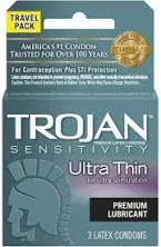 Trojan Ultra Thin Lubricated Condoms