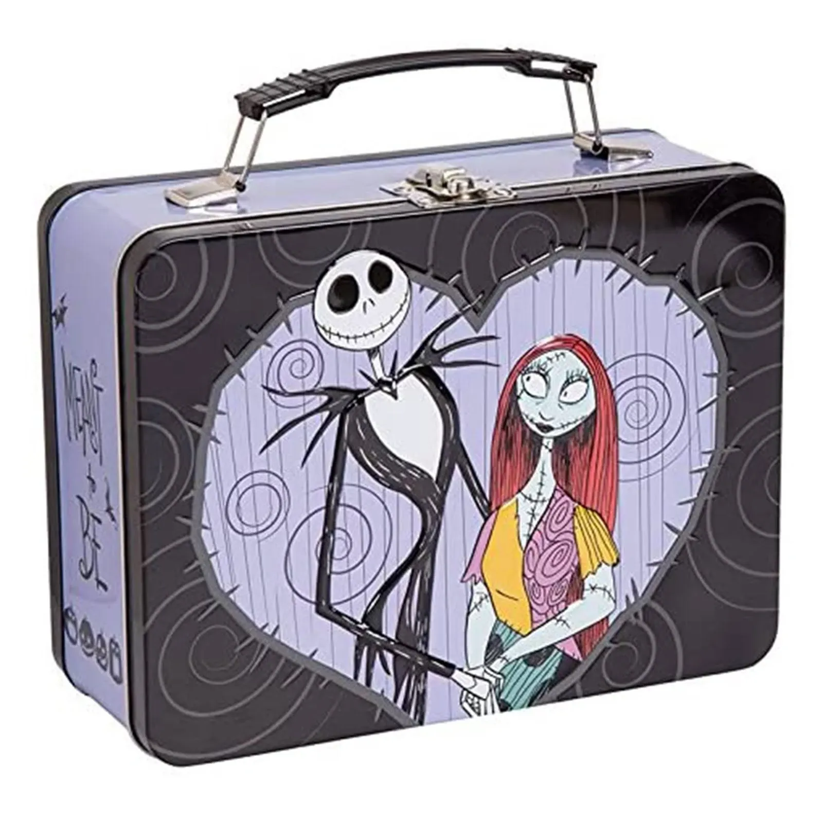 The Nightmare Before Christmas Jack & Sally Large Tin Tote