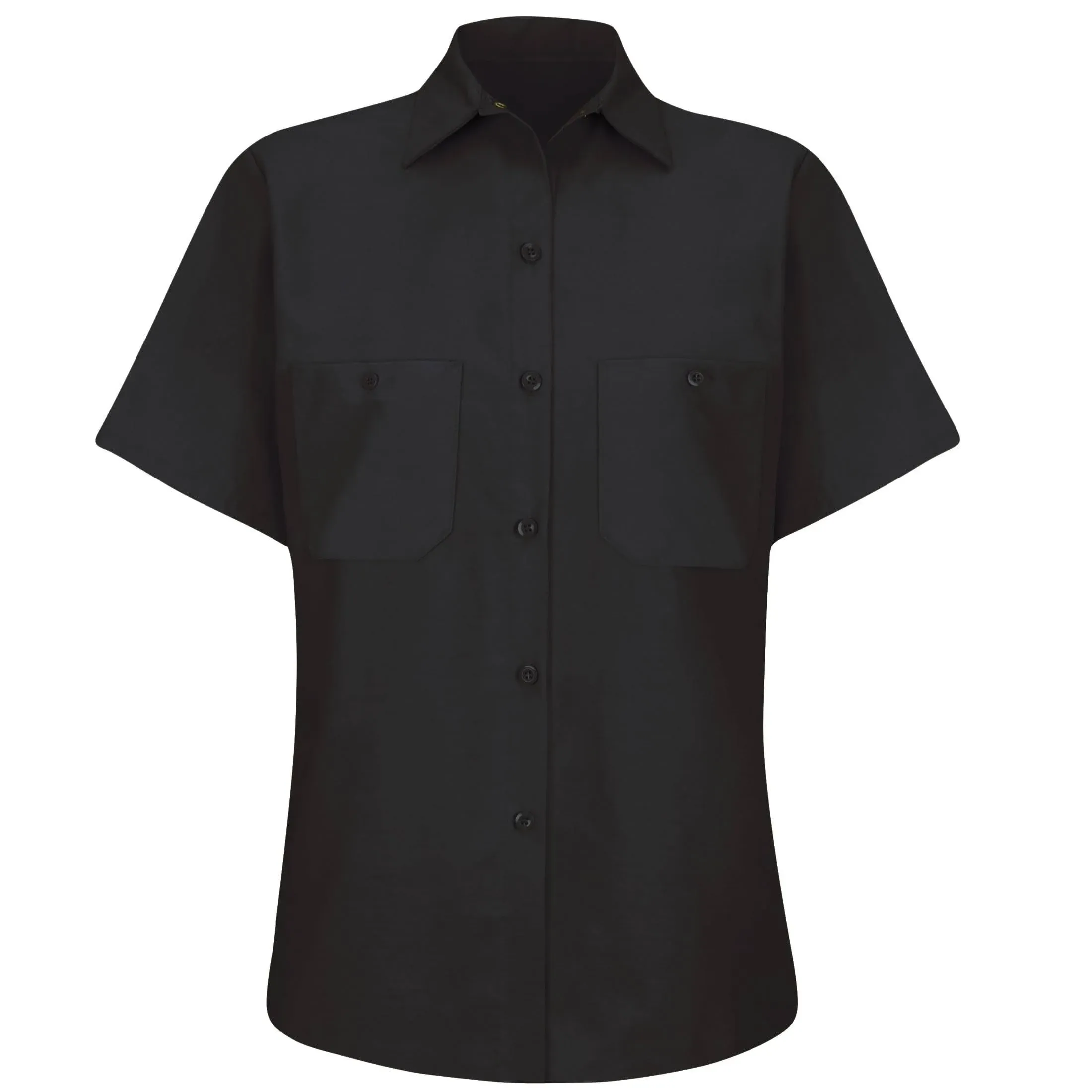 Red Kap Industrial Work Shirt, Women's Black