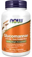 Now Glucomannan 575 mg