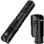 Nitecore P10 V2 1100 Lumen Tactical Flashlight with Hard Holster and Two LumenTac Batteries