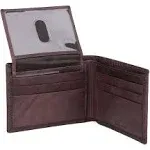 Men&#039;s Hunt Credit Card Billfold Leather, Brown